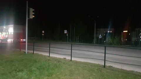 В Костомукше под колеса автомобиля попал пешеход