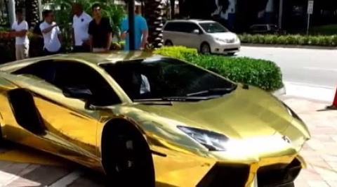 Lamborghini из золота и платины продается за 7,3 млн долларов