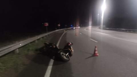 В Минводах лихач-бесправник на мотоцикле отправил свою пассажирку в реанимацию