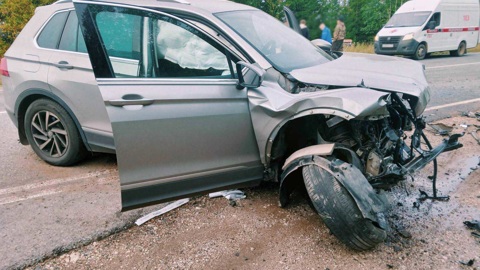 В Удмуртии трое взрослых и трое детей пострадали в ДТП