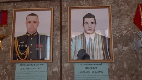 В Волгоградской области появился памятник герою чеченской кампании