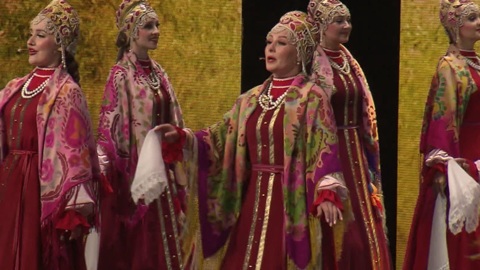 Северный русский народный хор привез в Москву новую программу