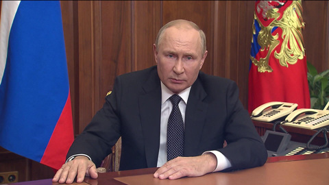 Президент России Владимир Путин выступил с обращением к гражданам страны