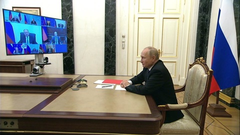 Путин провел совещание с постоянными членами Совбеза РФ