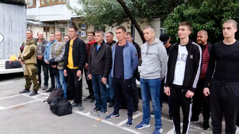 Первая группа мобилизованных граждан отправилась из Ялты
