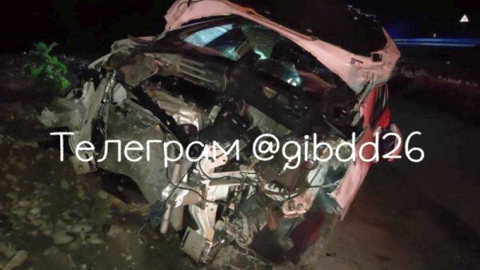 На Ставрополье женщина-водитель с признаками опьянения разбила иномарку