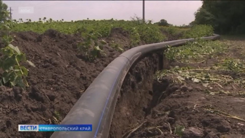Водопровод в селе Марьины Колодцы Ставрополья комплексно модернизируют