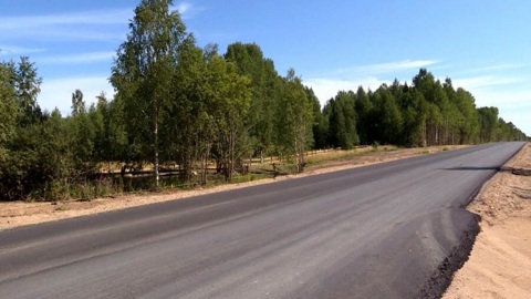 Дорога Усть-Вага – Ядриха полностью одета в асфальт в границах Верхнетоемского округа
