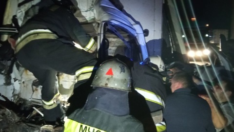 В Вязниковском районе спасатели деблокировали пострадавшего в ДТП