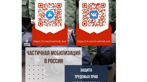 В Марий Эл запущен чат-бот по вопросам нарушения трудовых прав мобилизованных граждан