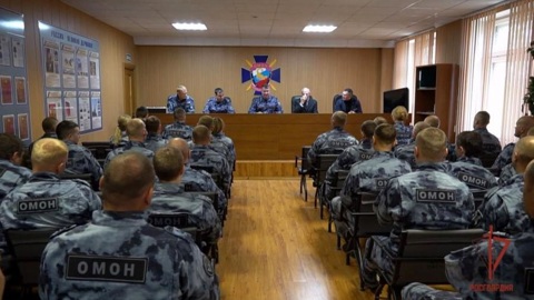 Архангельский ОМОН Росгвардии отметил профессиональный праздник