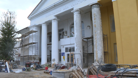 В одном из районов Волгоградской области завершается благоустройство городского парка