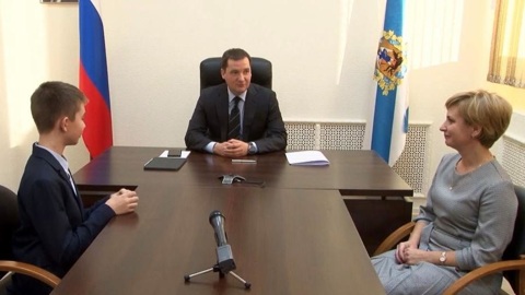 Губернатор Поморья Александр Цыбульский по поручению президента России провел прием граждан