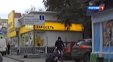 Нападение на инкассаторов записал видеорегистратор