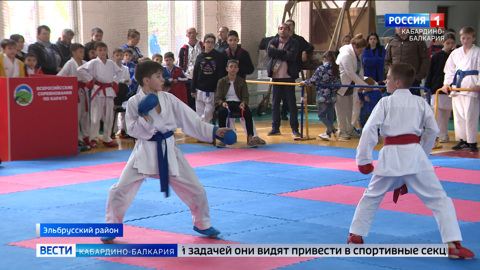 В Тырныаузе прошел турнир по карате, посвященный памяти погибших сотрудников органов внутренних дел