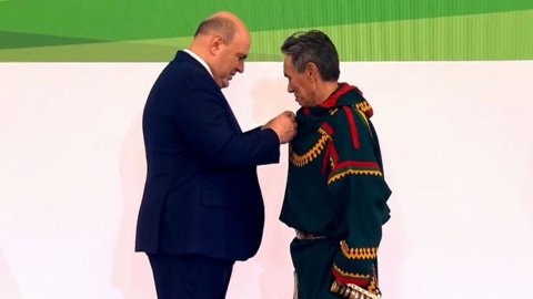 Потомственный оленевод из Ненецкого округа - Назар Талеев удостоен государственной награды