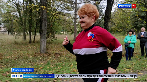 В Майском состоялись открытые спортивные соревнования среди людей старше 45 лет