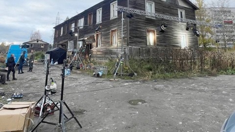 В Кондопоге вандалы разрушили декорации для съемок кинофильма