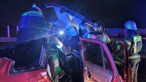 Спасателям пришлось деблокировать пострадавшего в ночной аварии во Владимирской области