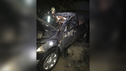 В Ярославле мужчина заживо сгорел в автомобиле