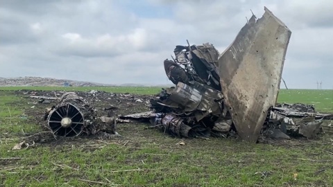Российские Ми-28 уничтожили переправу ВСУ
