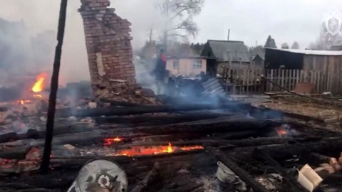 В Плесецком округе при пожаре погиб 5-летний ребенок