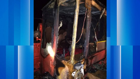 На Ставрополье в селе Кевсала пожарные спасли домашнее хозяйство от огня
