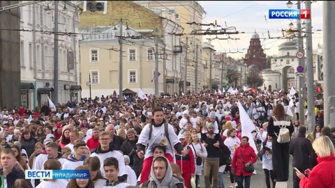 Более пяти тысяч владимирцев приняли участие во Всероссийском дне ходьбы