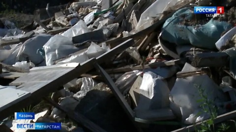 В Альметьевске обнаружили незаконную свалку площадью 600 кв. метров