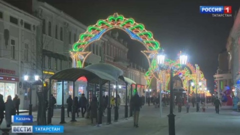 Жители Татарстана на новогодних праздниках будут отдыхать 8 дней
