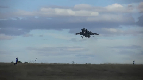 Российский экипаж истребителя МиГ-31 сбил самолет ВСУ