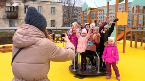 В Архангельске открылись еще две новые общественные территории
