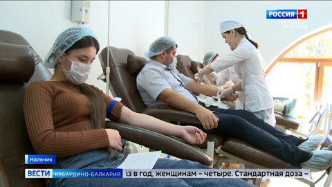 Активисты “Молодежки ОНФ” провели в Нальчике донорскую акцию