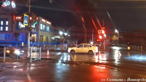 2 ноября на дорогах Йошкар-Олы получили травмы два пешехода