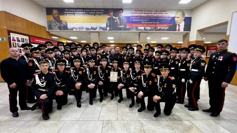 Кадеты из Ижевска победили в одной из номинаций "Парада Памяти" в Самаре
