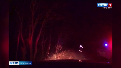Во Владимирской области нетрезвый мотоциклист неудачно «скрылся» от инспекторов ДПС