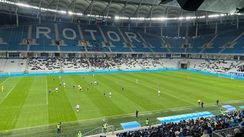 Волгоградский "Ротор" одержал победу в матче с командой "Кубань-Холдинг"