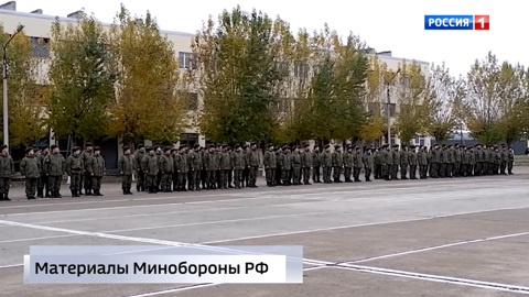 В районы боевого слаживания отправили очередную команду военнослужащих из Волгоградской области
