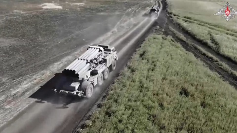 Опубликованы кадры удара "Ураганов" по украинским военным
