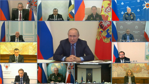 Владимир Путин провел заседание оргкомитета "Победа"
