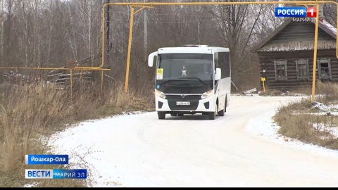 Жителям Яметкино стало проще добираться до Йошкар-Олы благодаря новому автобусному маршруту 55-П
