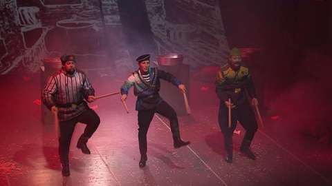 "Василий Тёркин" – премьера в "Школе драматического искусства" 