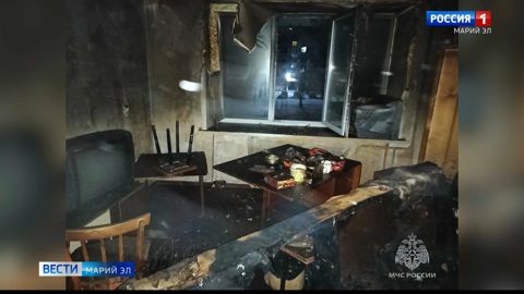 В Марий Эл на прошлой неделе произошло 14 пожаров