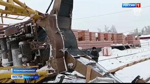 По факту гибели крановщика на стройплощадке в Марий Эл возбуждено уголовное дело
