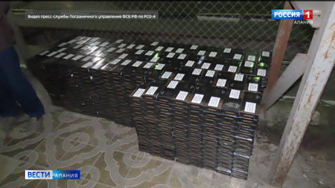 Две попытки контрабандного ввоза табачной продукции пресекли североосетинские пограничники