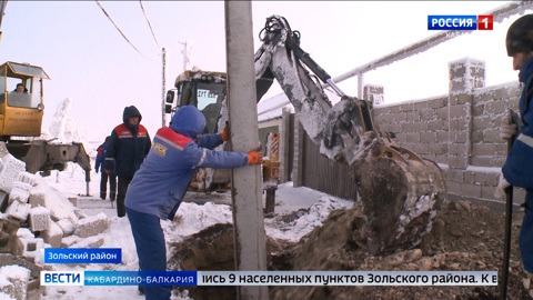 Энергетики КБР в усиленном режиме продолжают восстанавливать электроснабжение населенных пунктов