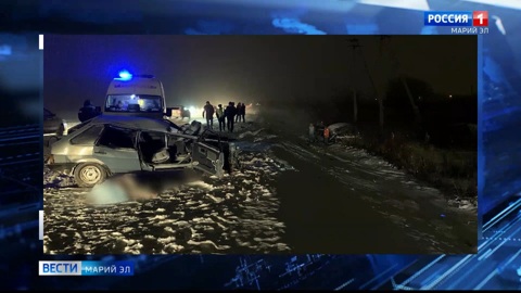 Два человека погибли и четверо пострадали в аварии на Сернурском тракте Марий Эл