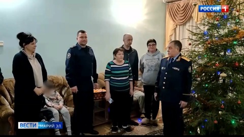 Беженцев в пункте временного размещения посетил руководитель Следкома Марий Эл