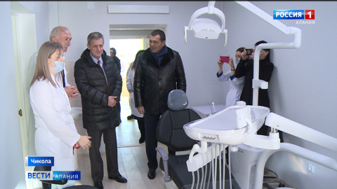 В Ирафском районе после капитального ремонта открылась поликлиника