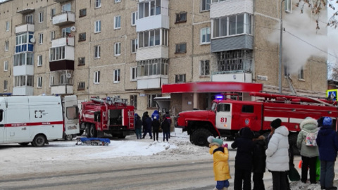В Богдановиче во время пожара погиби три человека